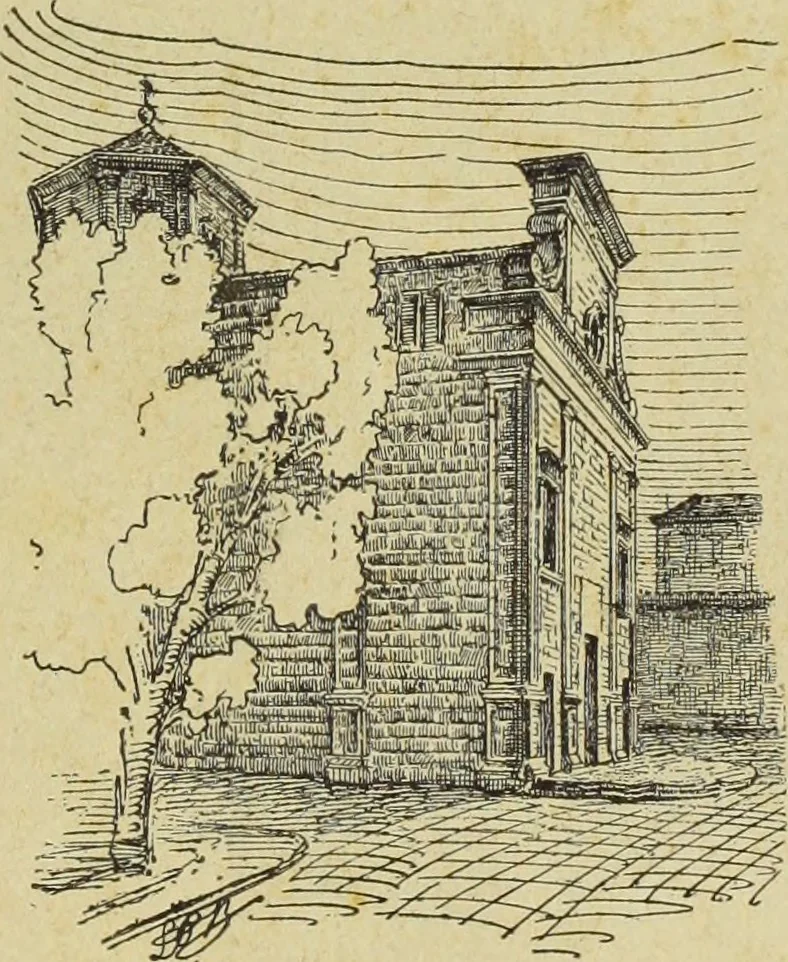 An illustration from La Chiesa di S. Giorgio dei Genovesi in Palermo, 1904, leaf 6