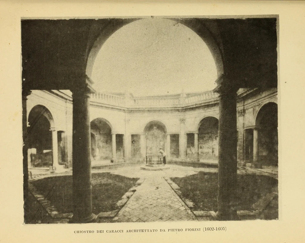 An illustration from La chiesa e il convento di S. Michele in Bosco, 1895, leaf 114