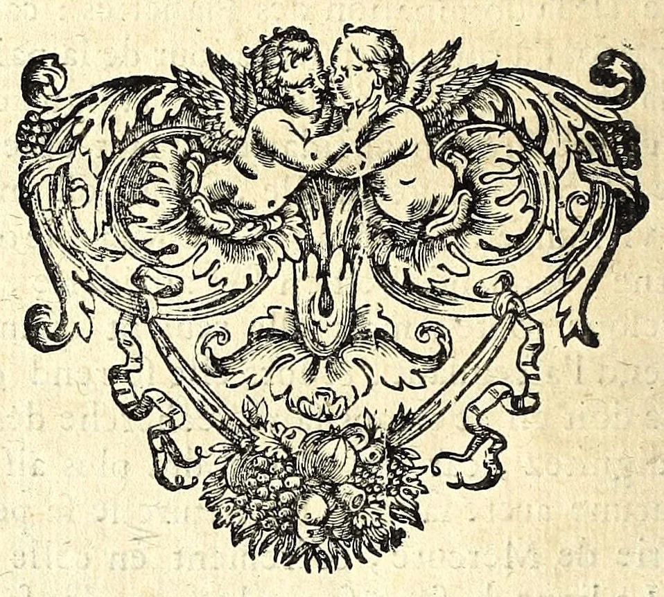 An illustration from La chiromance, la physionomie, et la geomance : auec la signification des nombres, & l'vsage de la roue de Pytagore, 1663, leaf 106
