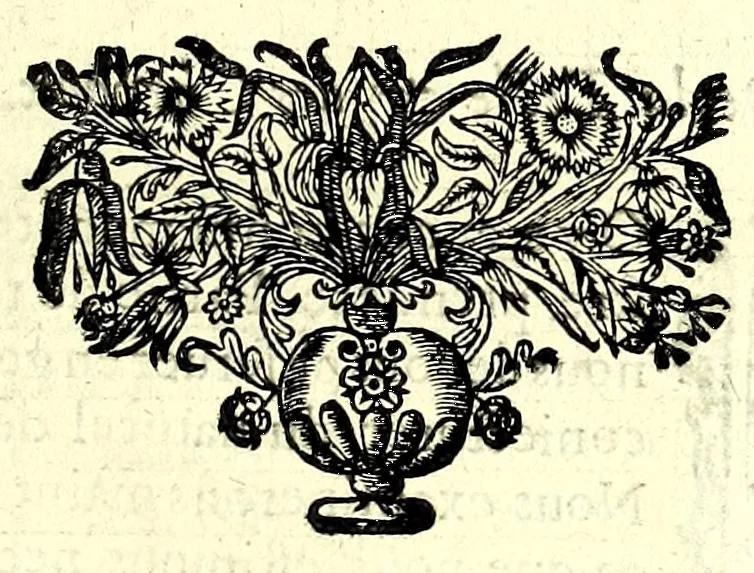 An illustration from La chiromance, la physionomie, et la geomance : auec la signification des nombres, & l'vsage de la roue de Pytagore, 1663, leaf 145