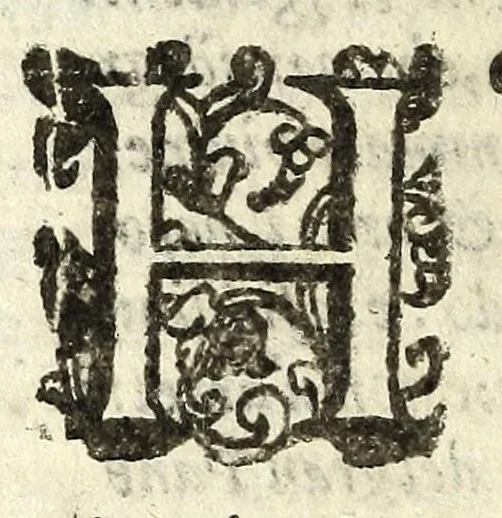 An illustration from La Chlori : egloga pastorale, 1598, leaf 12