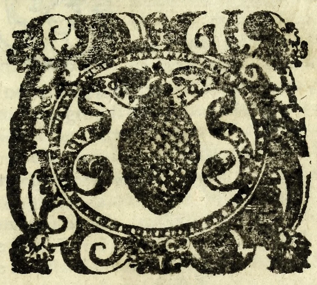 An illustration from La Chlori : egloga pastorale, 1598, leaf 5