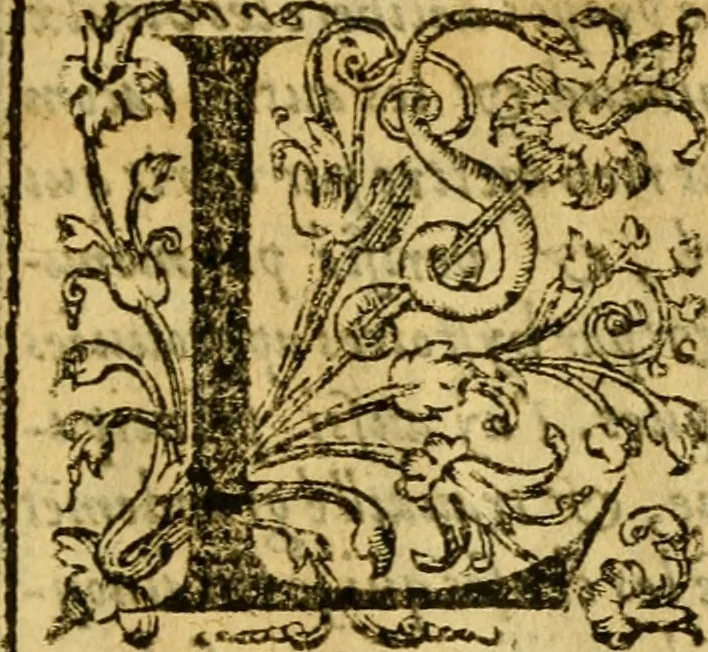 An illustration from La chronique des roys de France, puis Pharamond iusques au roy Henry, troisiesme, selon la computation des ans, iusques en l'an mil cinq cens soixante & quinze : Le catalogue des papes, puis S. Pierre iusques à Gregoire, treiziesme du nom. Le Catalogue des empereurs, puis Octouian Cesar iusques à Maximilian, present, 1576, leaf 16