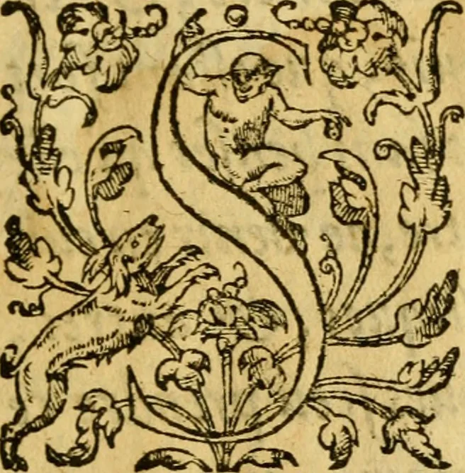 An illustration from La chronique des roys de France, puis Pharamond iusques au roy Henry, troisiesme, selon la computation des ans, iusques en l'an mil cinq cens soixante & quinze : Le catalogue des papes, puis S. Pierre iusques à Gregoire, treiziesme du nom. Le Catalogue des empereurs, puis Octouian Cesar iusques à Maximilian, present, 1576, leaf 4