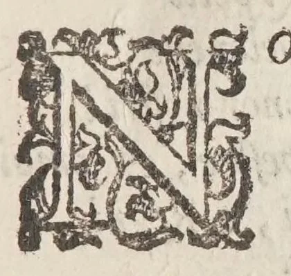 An illustration from La Cinthia : favola boscareccia, 1596, leaf 13