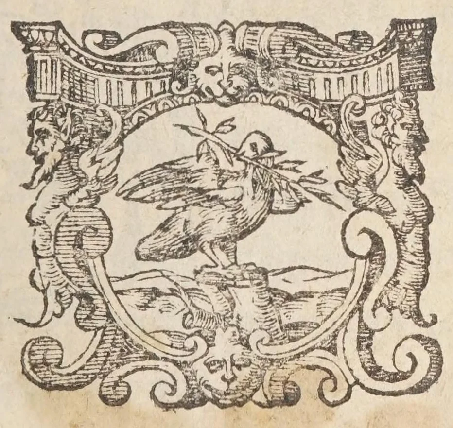 An illustration from La Cinthia : favola boscareccia, 1596, leaf 5