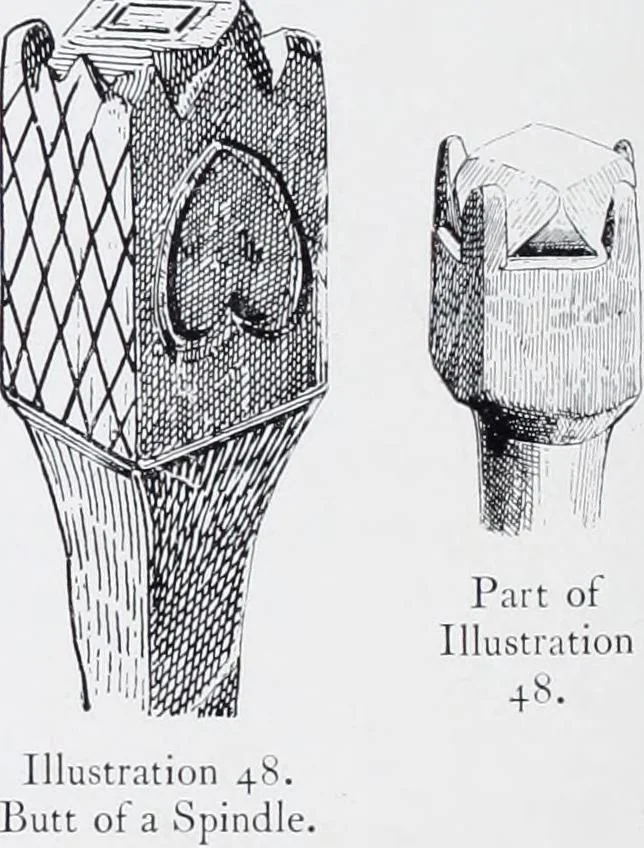 An illustration from Lacis, practical instructions in filet brodé or darning on net;, 1909, leaf 102