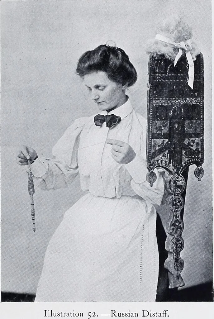 An illustration from Lacis, practical instructions in filet brodé or darning on net;, 1909, leaf 105
