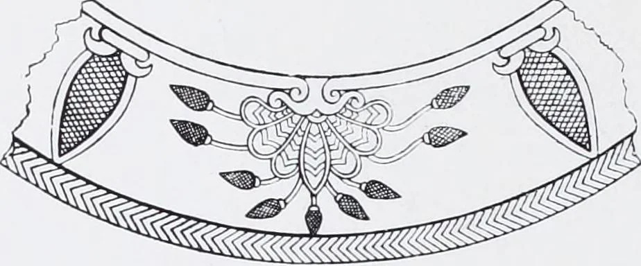 An illustration from Lacis, practical instructions in filet brodé or darning on net;, 1909, leaf 110