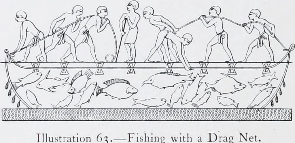 An illustration from Lacis, practical instructions in filet brodé or darning on net;, 1909, leaf 114