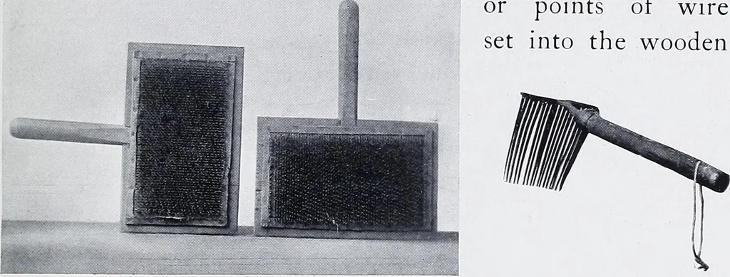 An illustration from Lacis, practical instructions in filet brodé or darning on net;, 1909, leaf 87