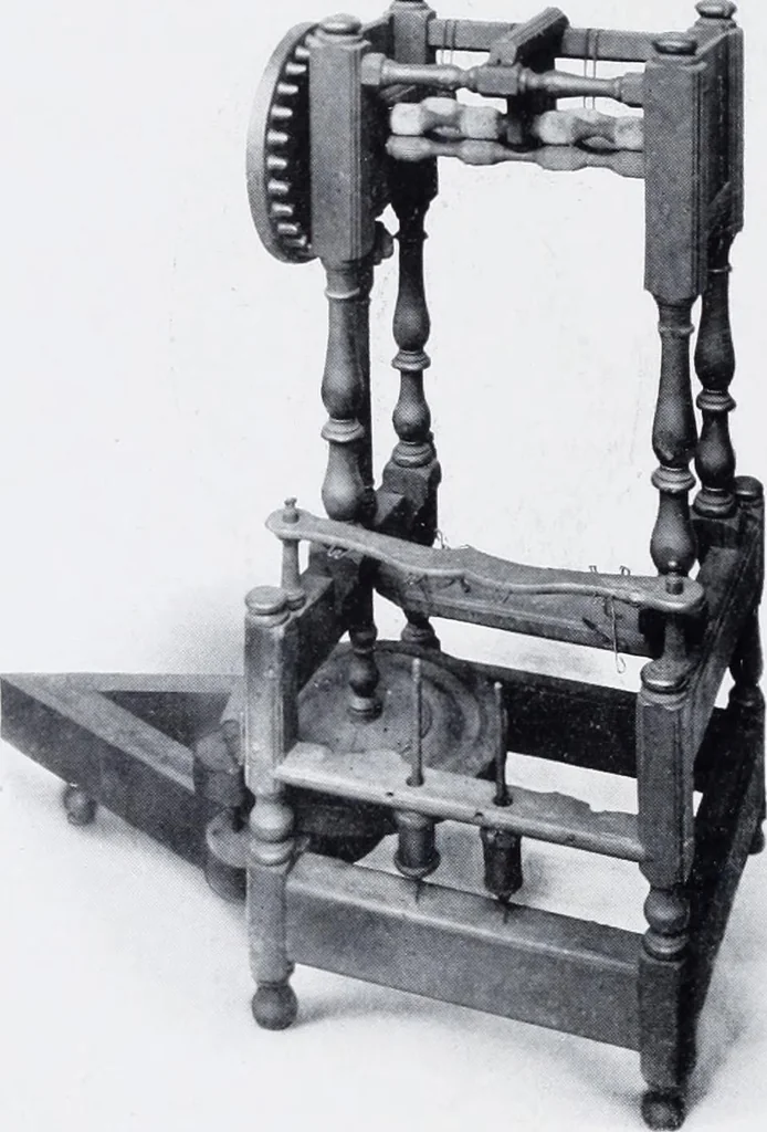 An illustration from Lacis, practical instructions in filet brodé or darning on net;, 1909, leaf 90