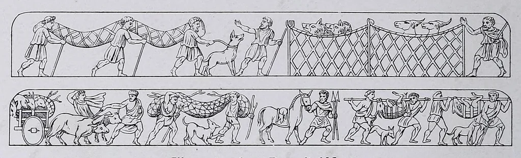An illustration from Lacis, practical instructions in filet brodé or darning on net:, 1909, leaf 116