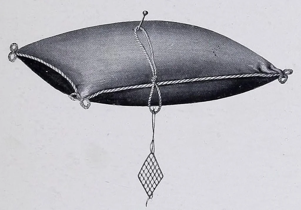 An illustration from Lacis, practical instructions in filet brodé or darning on net:, 1909, leaf 135