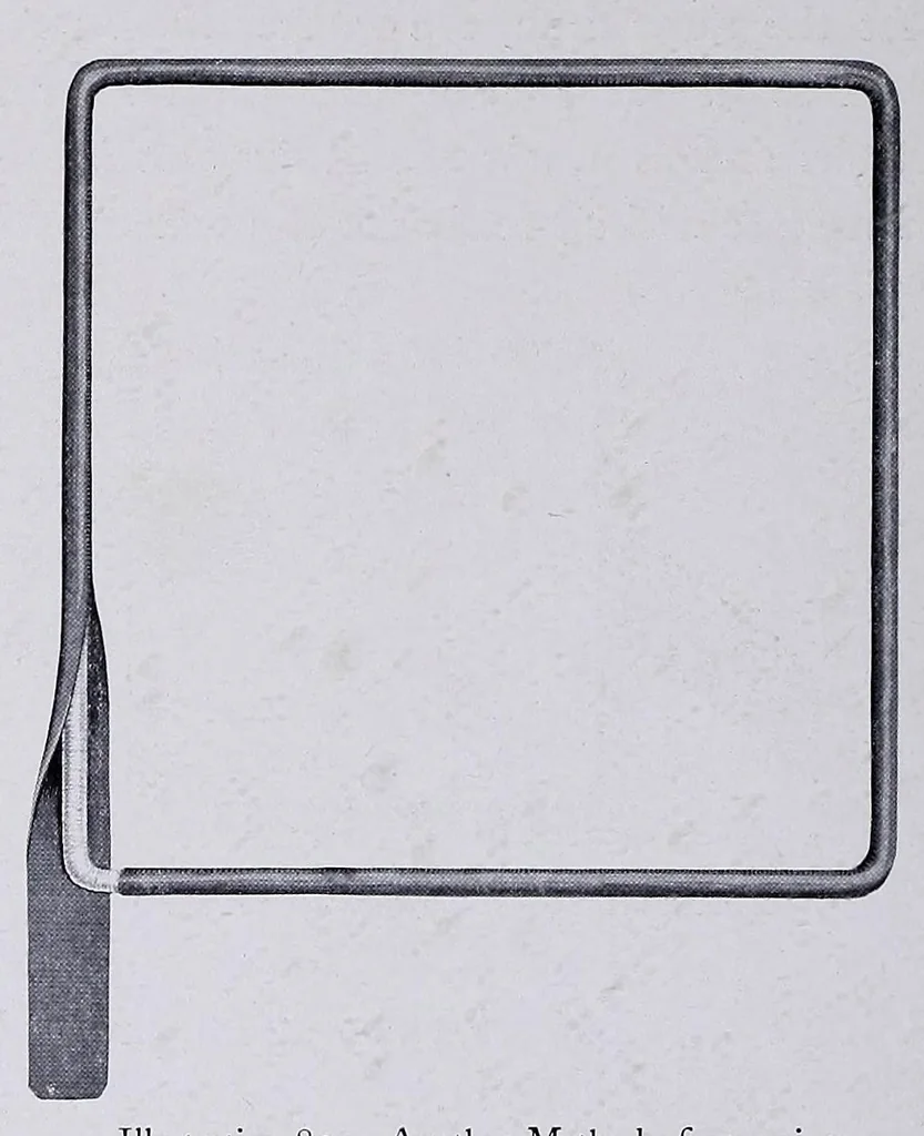 An illustration from Lacis, practical instructions in filet brodé or darning on net:, 1909, leaf 146