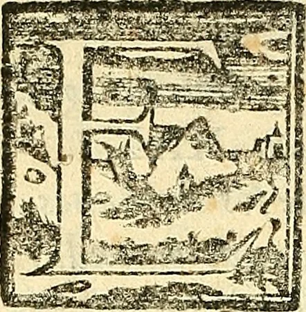 An illustration from La civdad de Dios, 1614, leaf 15