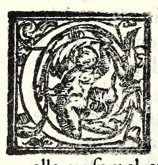 An illustration from La cognata : comedia facetissima et nova, 1583, leaf 16