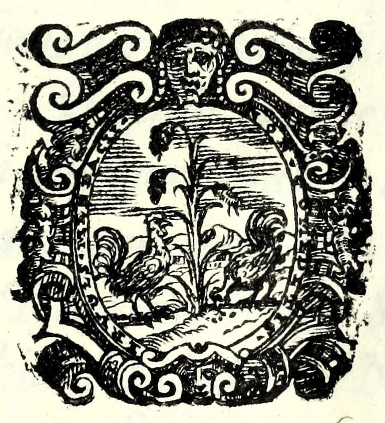 An illustration from La cognata : comedia facetissima et nova, 1583, leaf 3