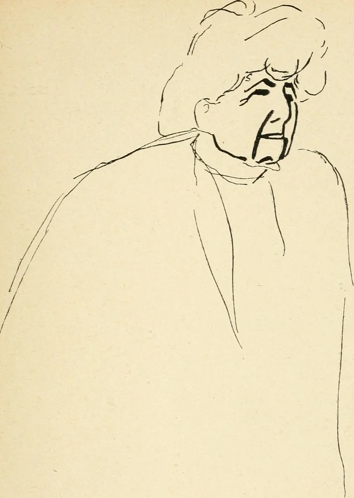 An illustration from La comédie-francaise [1905-1906]; dessins. Avec la préf. de Robert de Montesquiou, 1906, leaf 102