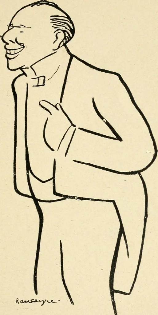 An illustration from La comédie-francaise [1905-1906]; dessins. Avec la préf. de Robert de Montesquiou, 1906, leaf 130