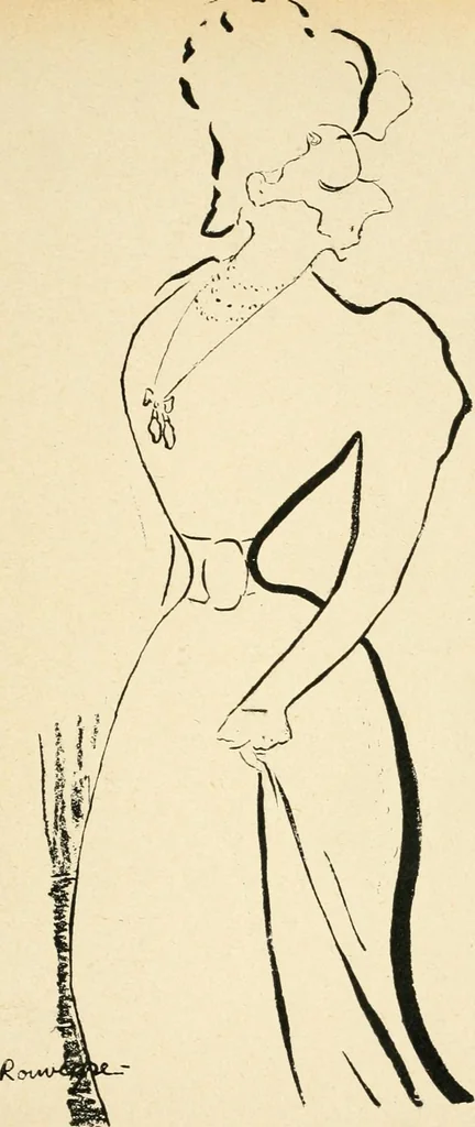 An illustration from La comédie-francaise [1905-1906]; dessins. Avec la préf. de Robert de Montesquiou, 1906, leaf 178