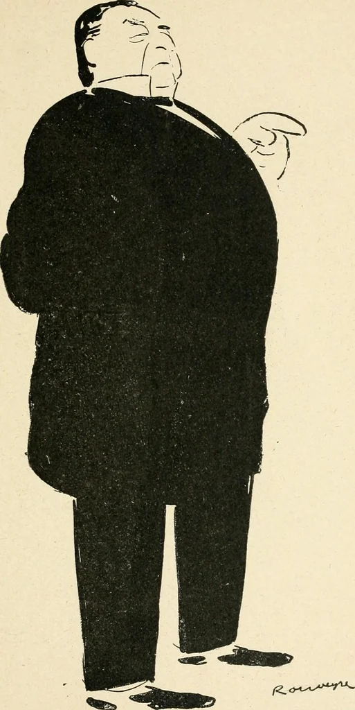 An illustration from La comédie-francaise [1905-1906]; dessins. Avec la préf. de Robert de Montesquiou, 1906, leaf 58