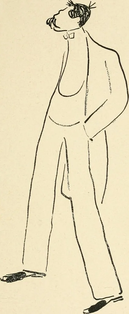 An illustration from La comédie-francaise [1905-1906]; dessins. Avec la préf. de Robert de Montesquiou, 1906, leaf 62