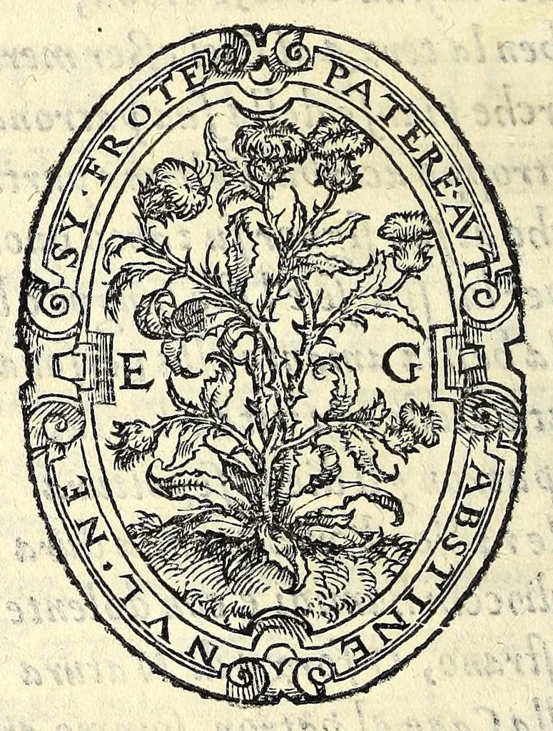 An illustration from La comedie Des svpposez, 1552, leaf 182