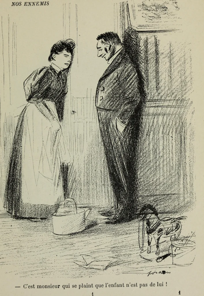 An illustration from La comedie parisienne : 188 dessins, 1904, leaf 10