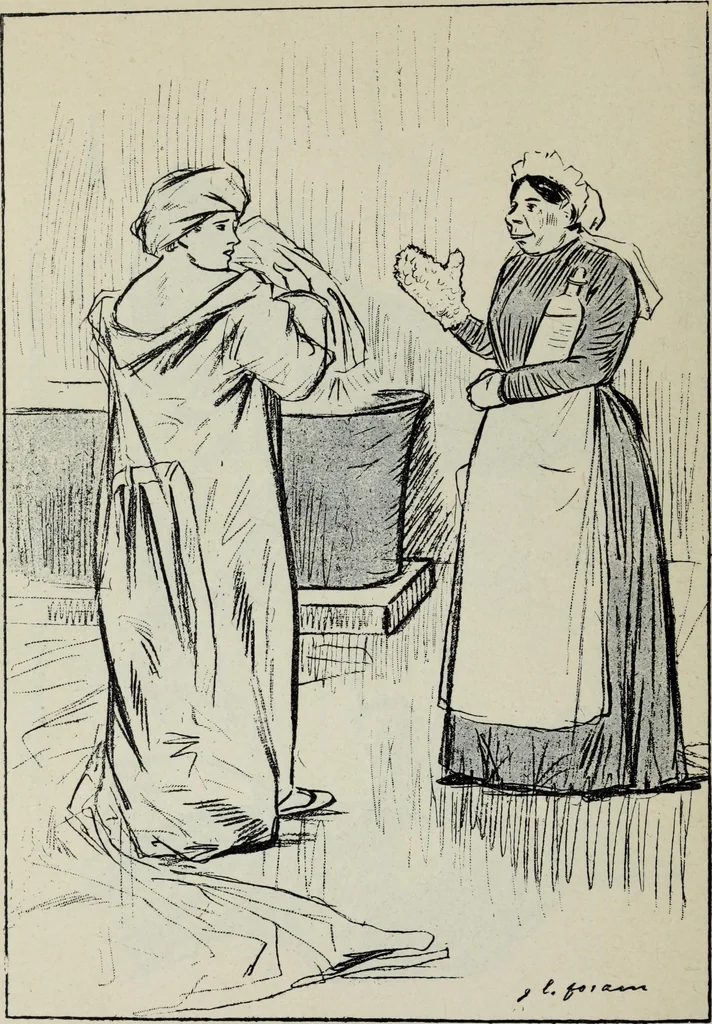 An illustration from La comedie parisienne : 188 dessins, 1904, leaf 113