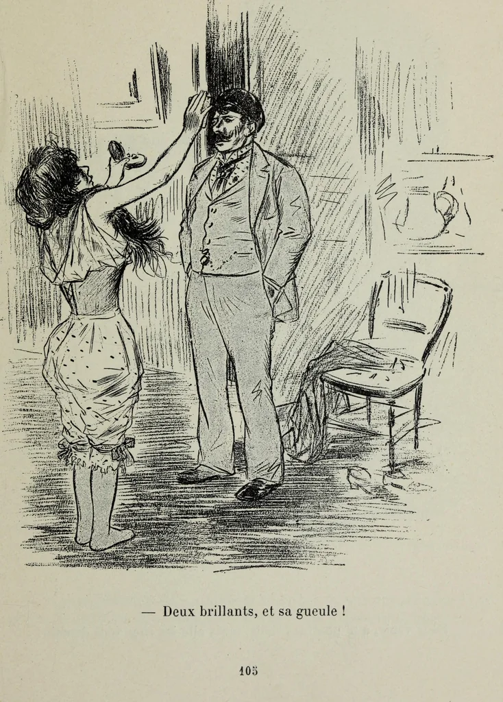 An illustration from La comedie parisienne : 188 dessins, 1904, leaf 114