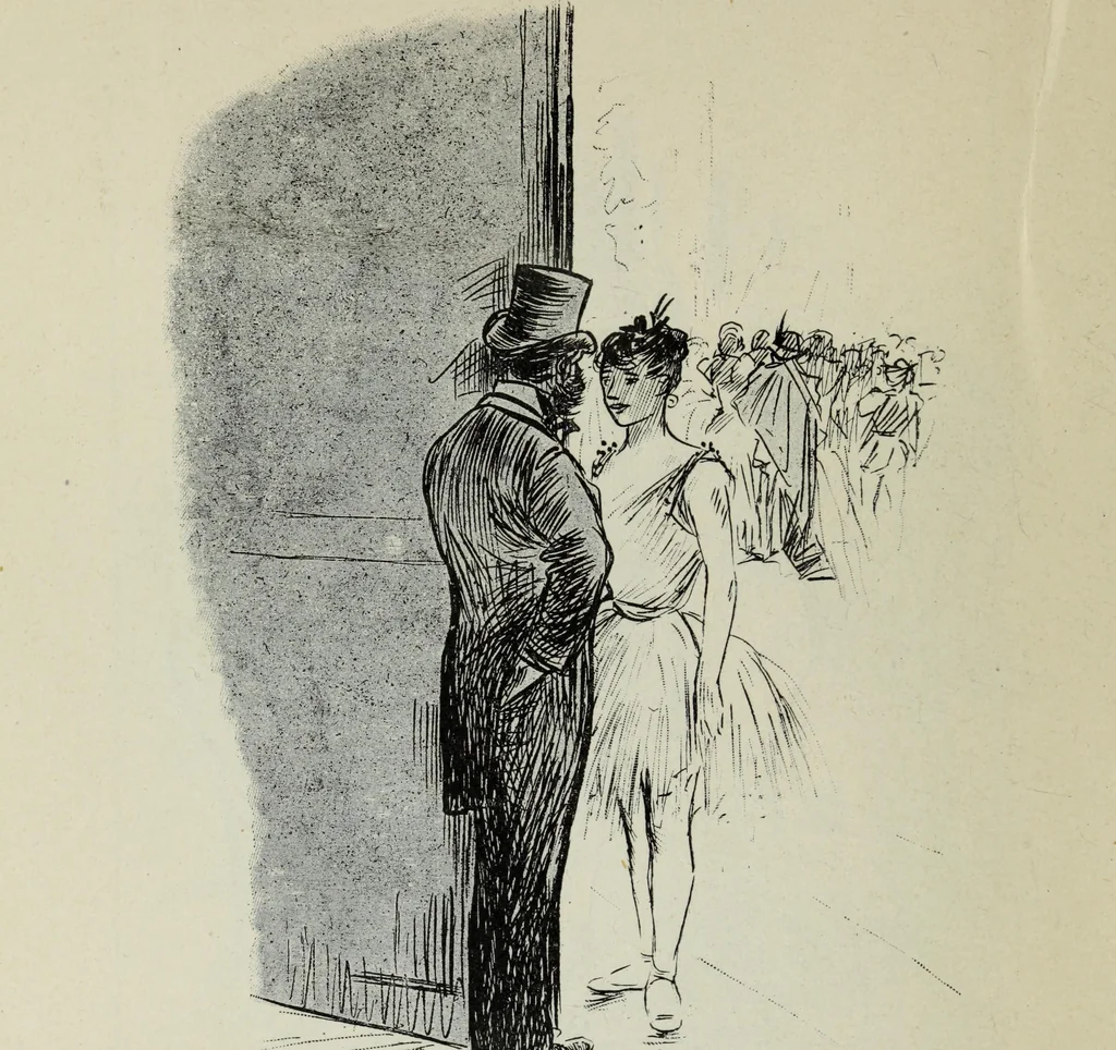An illustration from La comedie parisienne : 188 dessins, 1904, leaf 115