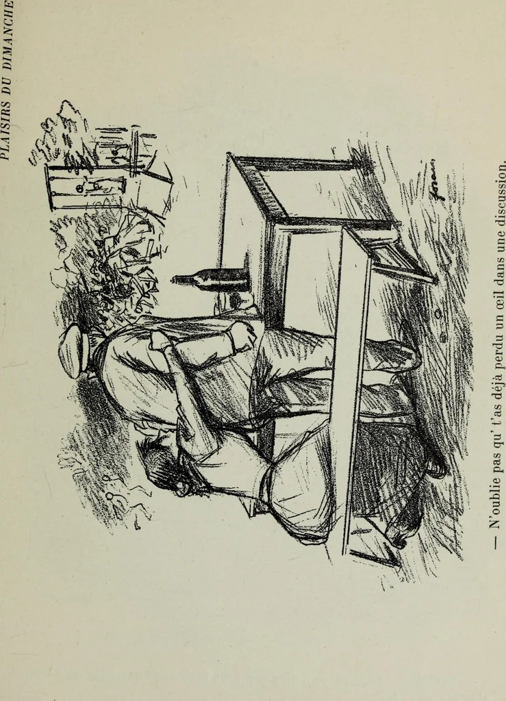 An illustration from La comedie parisienne : 188 dessins, 1904, leaf 122
