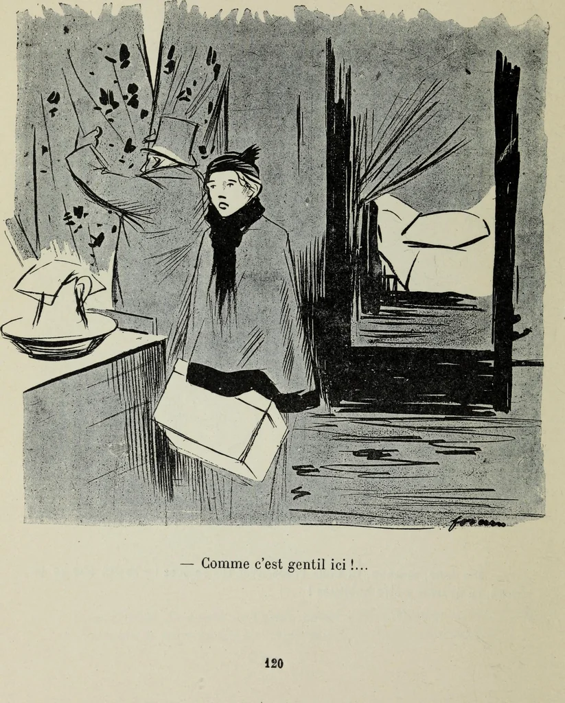 An illustration from La comedie parisienne : 188 dessins, 1904, leaf 129