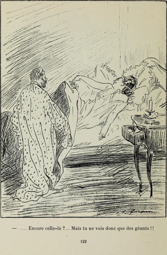 An illustration from La comedie parisienne : 188 dessins, 1904, leaf 131