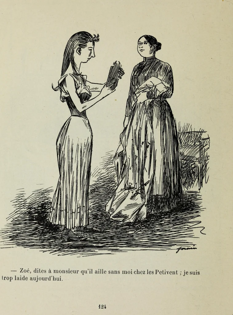 An illustration from La comedie parisienne : 188 dessins, 1904, leaf 133