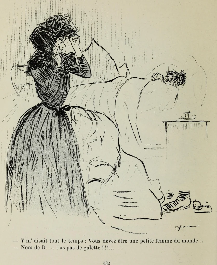 An illustration from La comedie parisienne : 188 dessins, 1904, leaf 141