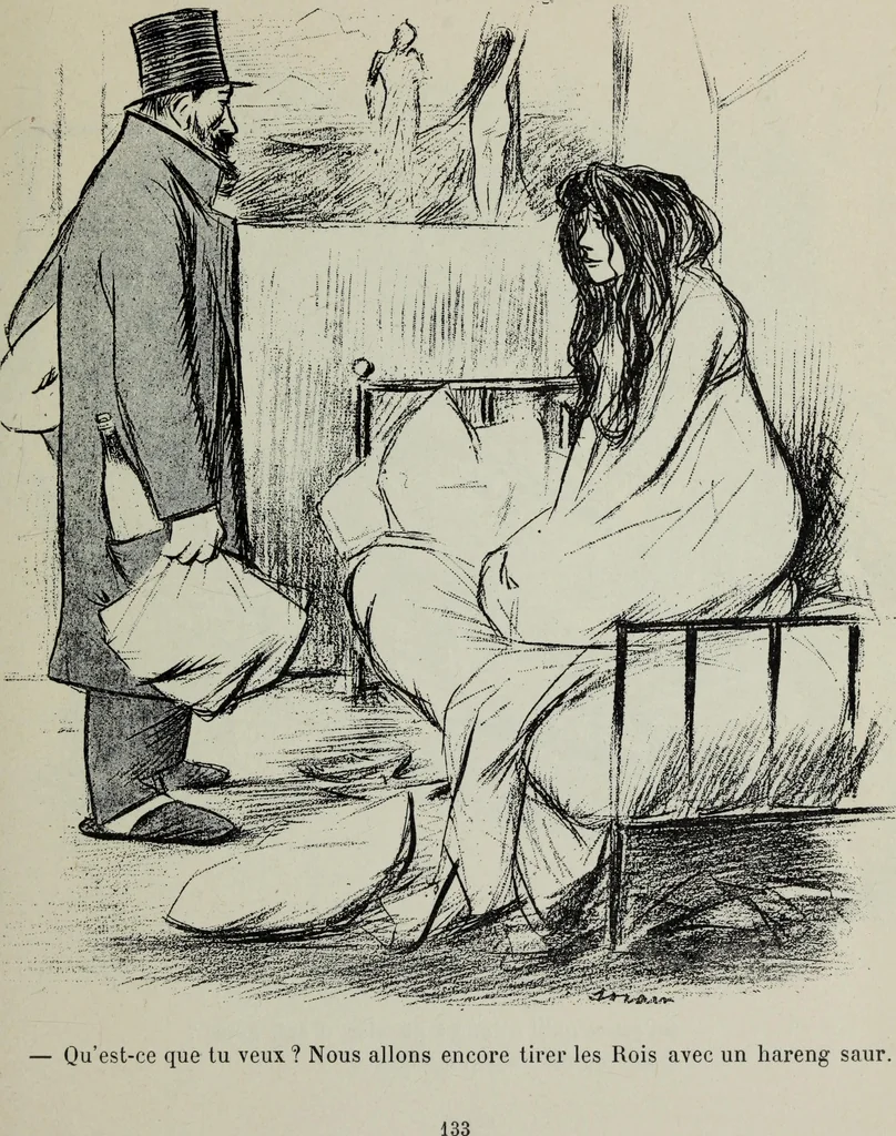 An illustration from La comedie parisienne : 188 dessins, 1904, leaf 142