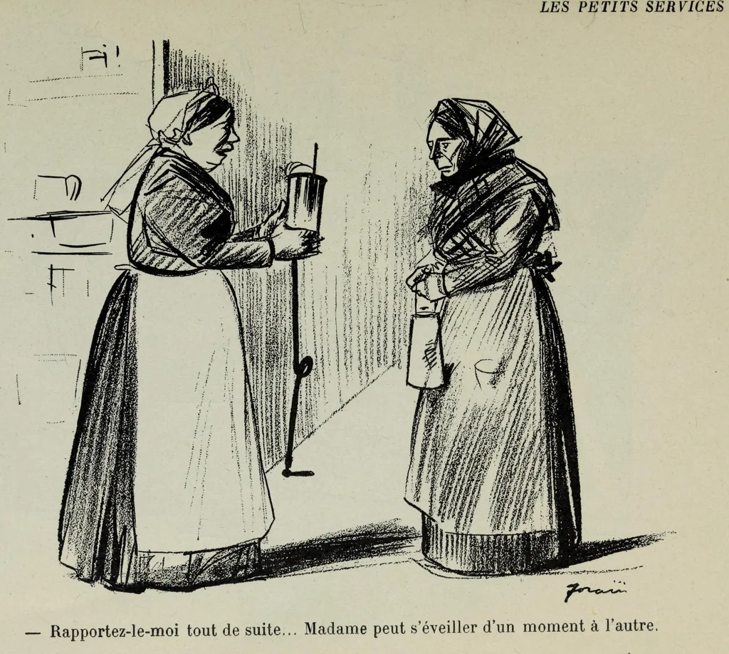 An illustration from La comedie parisienne : 188 dessins, 1904, leaf 144