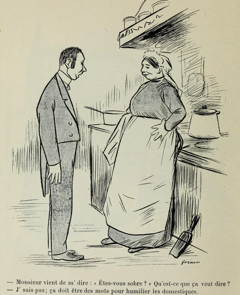 An illustration from La comedie parisienne : 188 dessins, 1904, leaf 145
