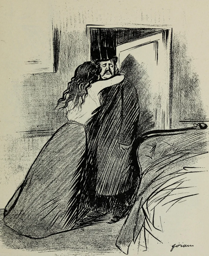 An illustration from La comedie parisienne : 188 dessins, 1904, leaf 146