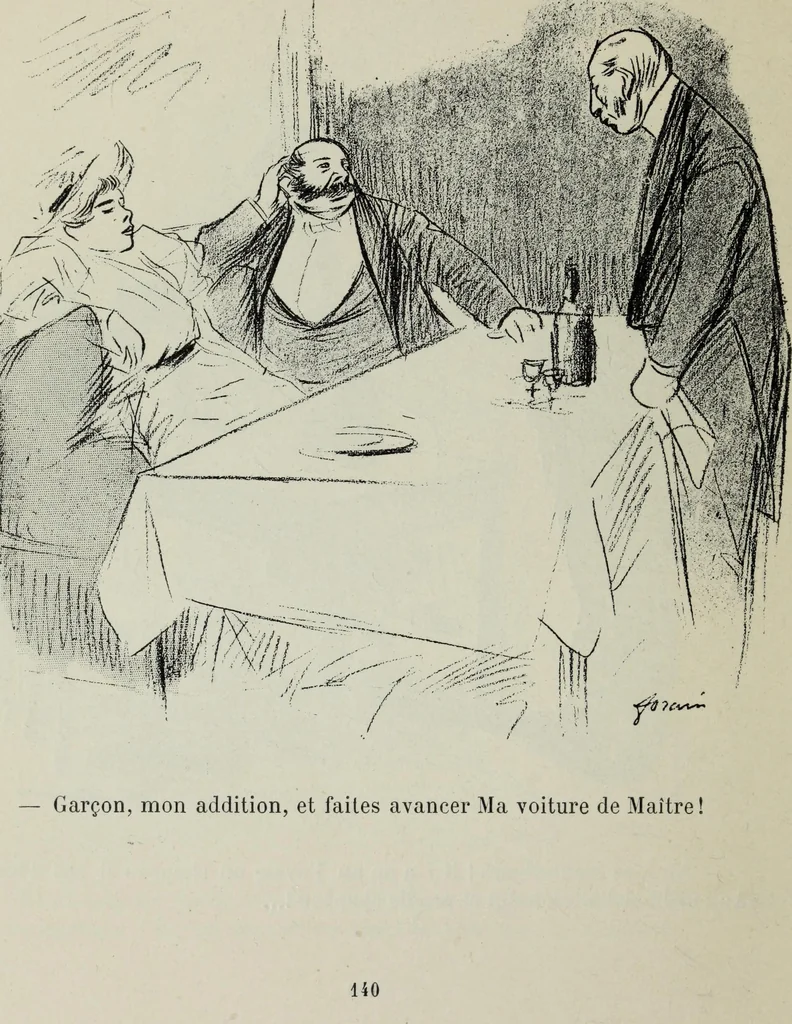 An illustration from La comedie parisienne : 188 dessins, 1904, leaf 149
