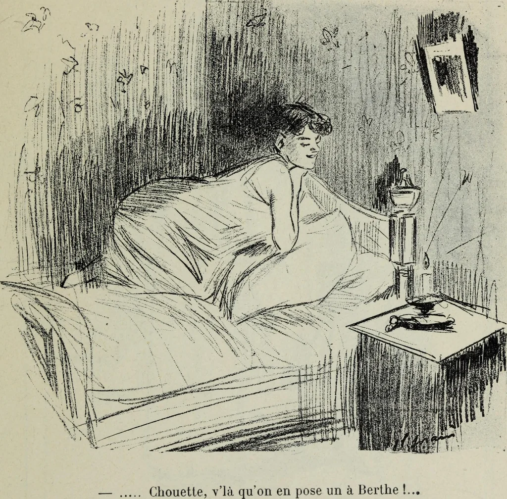 An illustration from La comedie parisienne : 188 dessins, 1904, leaf 152