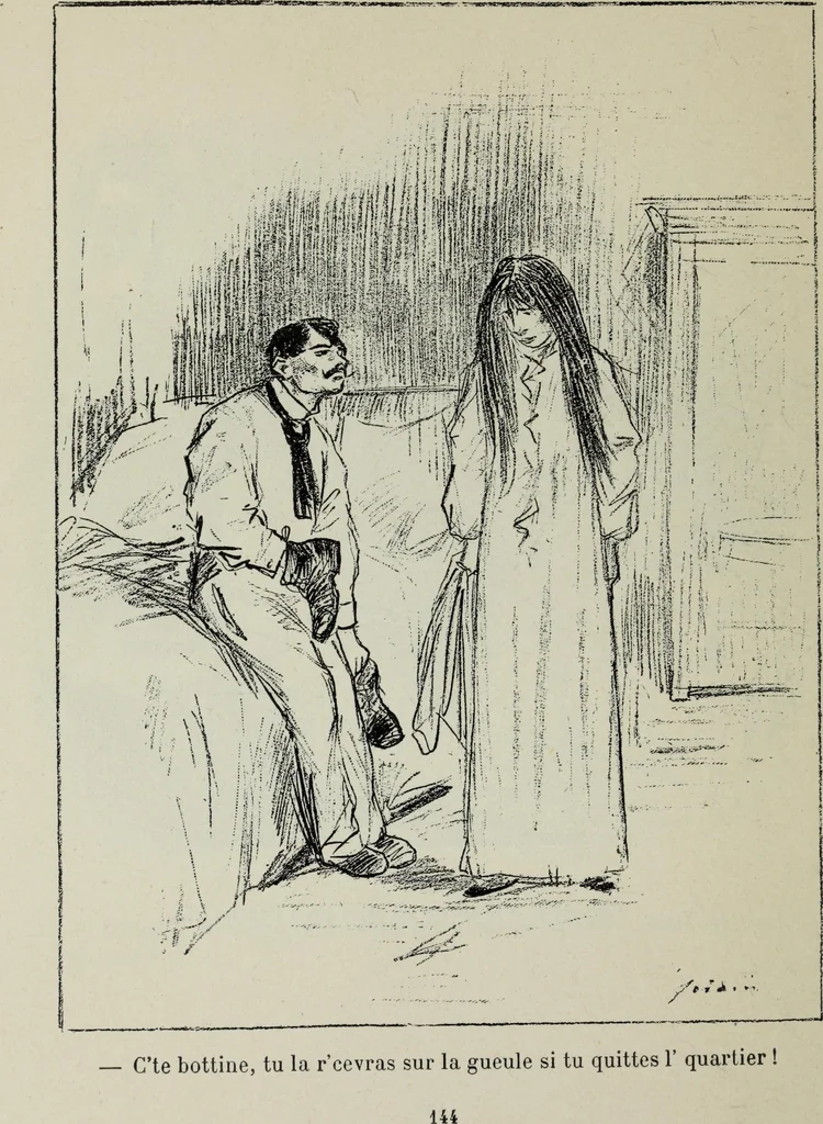 An illustration from La comedie parisienne : 188 dessins, 1904, leaf 153