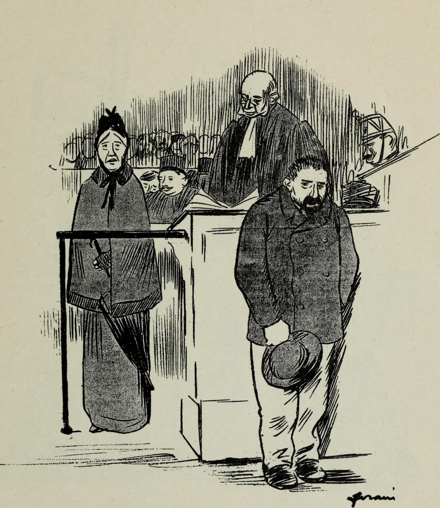 An illustration from La comedie parisienne : 188 dessins, 1904, leaf 160