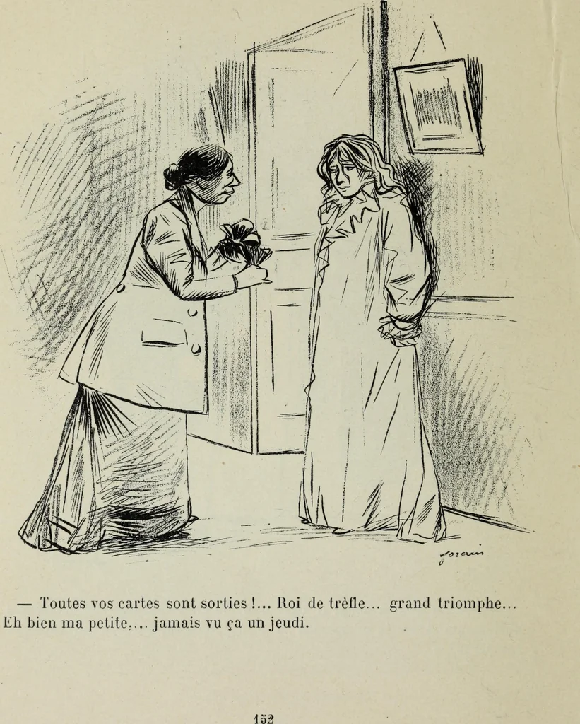 An illustration from La comedie parisienne : 188 dessins, 1904, leaf 161
