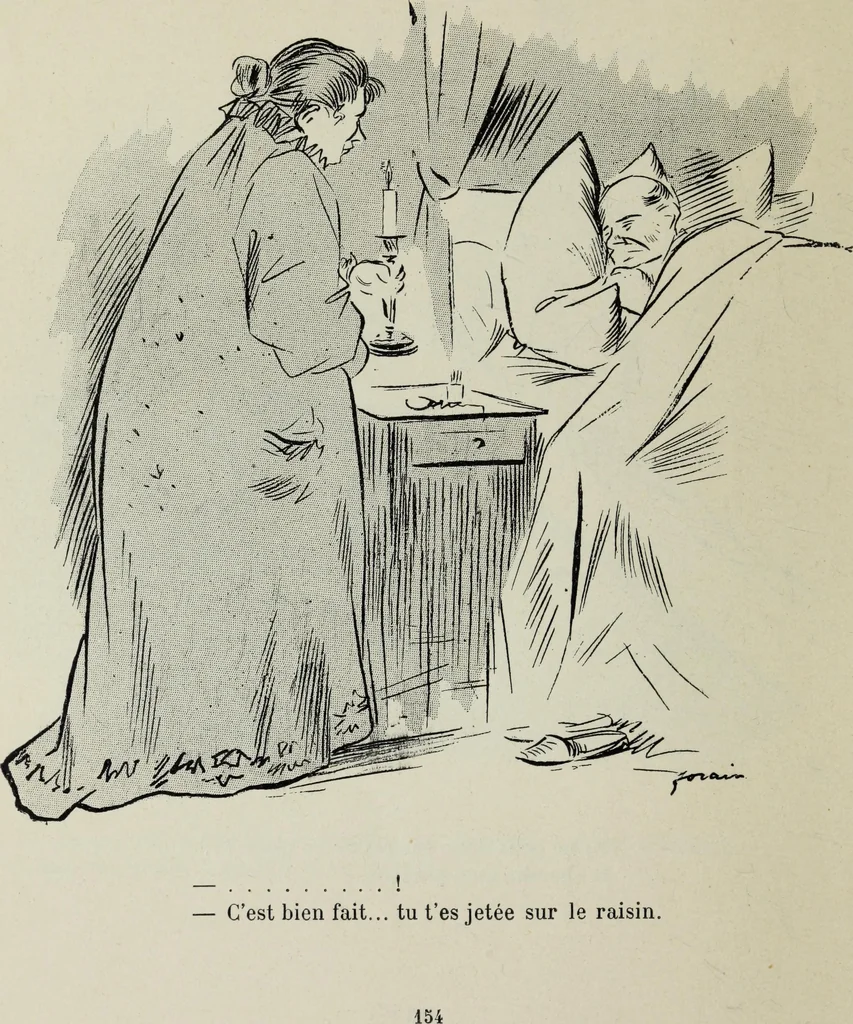 An illustration from La comedie parisienne : 188 dessins, 1904, leaf 163