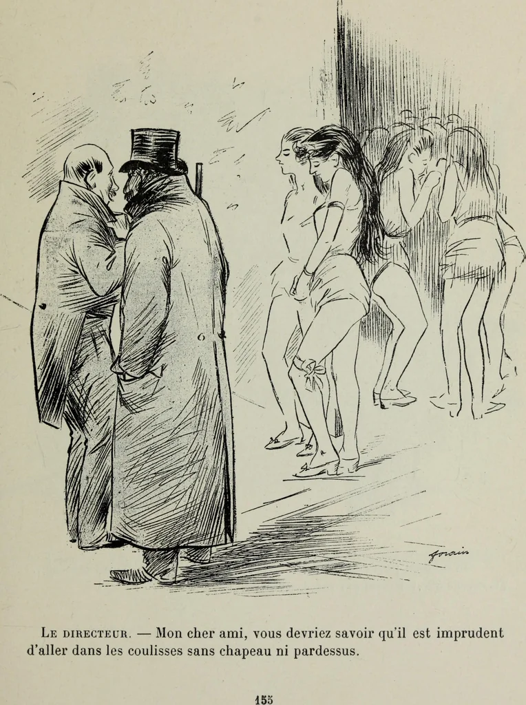 An illustration from La comedie parisienne : 188 dessins, 1904, leaf 164
