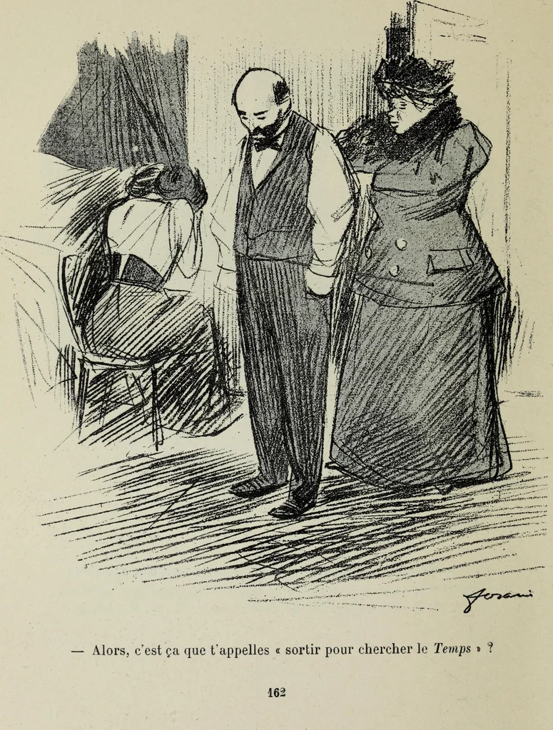An illustration from La comedie parisienne : 188 dessins, 1904, leaf 171