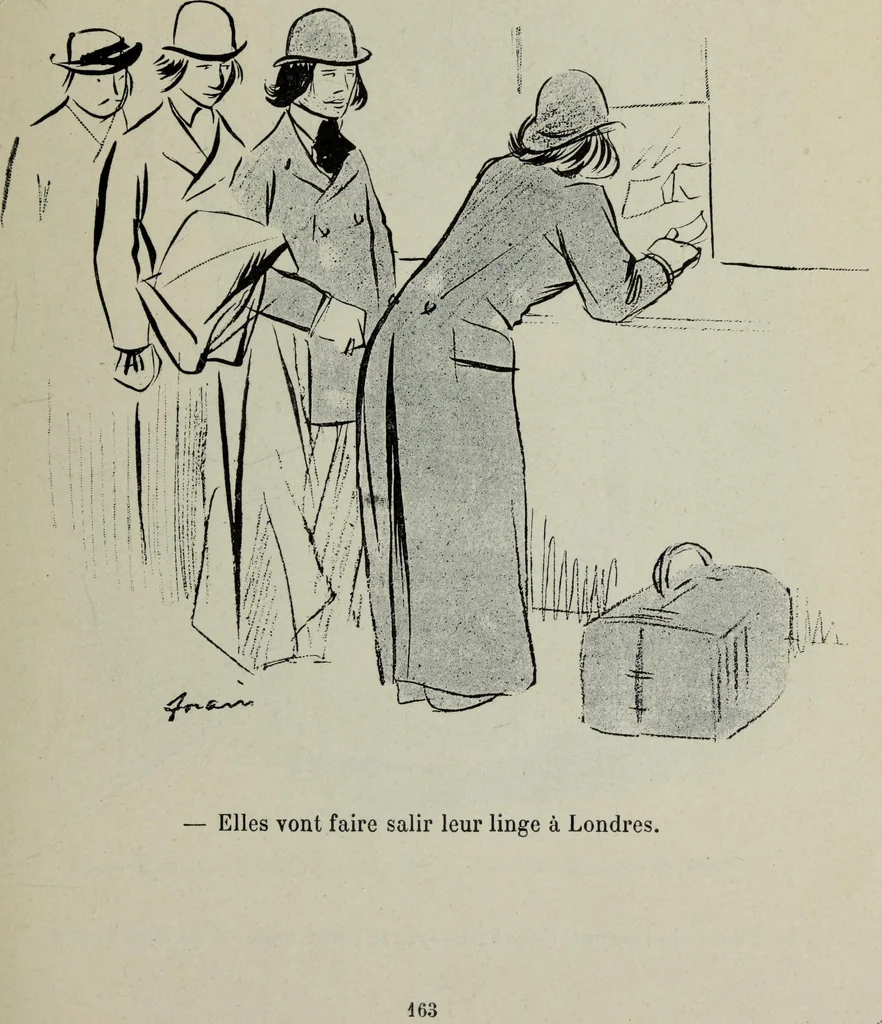 An illustration from La comedie parisienne : 188 dessins, 1904, leaf 172